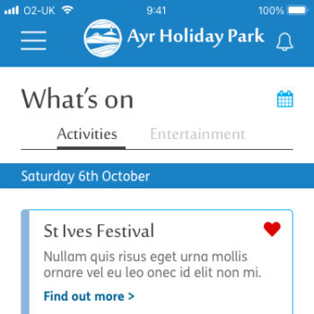 AYR HOLIDAYS 06 What's on Listing
